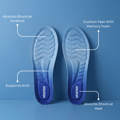 Soleish™- Shock absorprion insole